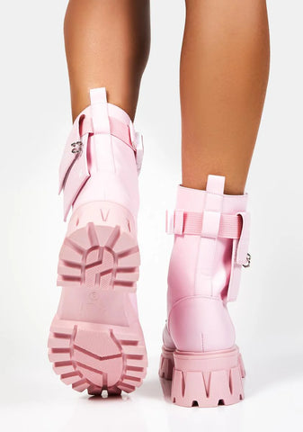 Baby Banshee Combat Boots