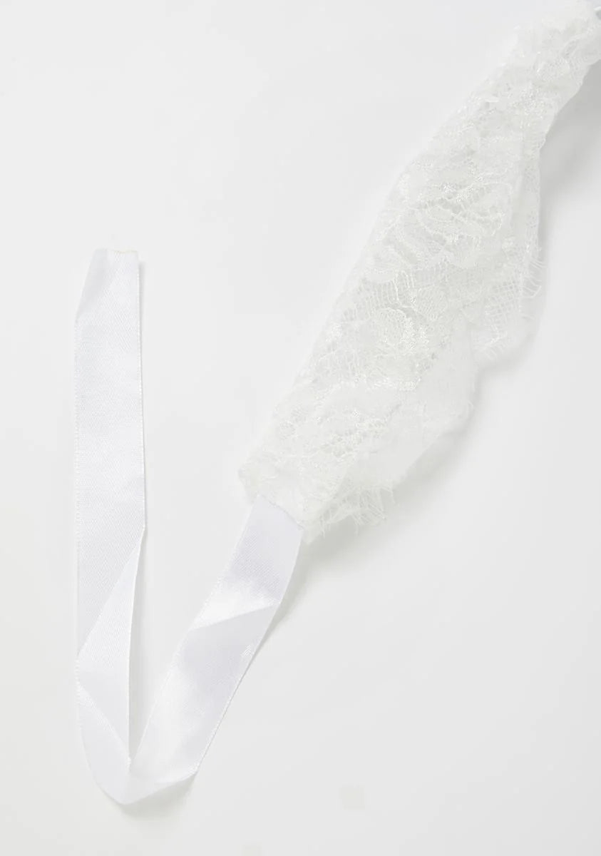 In The Dark Lace Blindfold