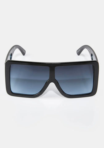 Midnight No Chance Shield Sunglasses