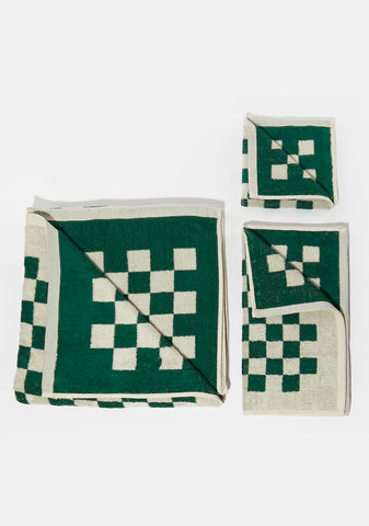 Checked Out 3-Piece Towel Set