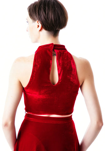 Innocent Crop Top - Red