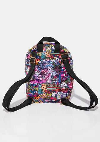 Midnight Metropolis Mini Backpack