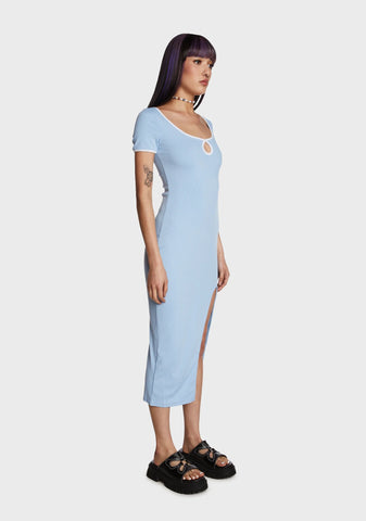 Logging Off Midi Dress