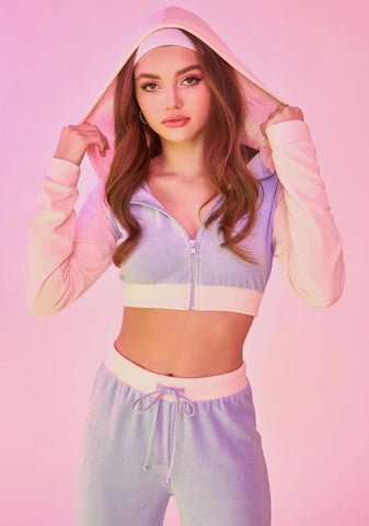 Baby Y2K Dreams Velour Tracksuit