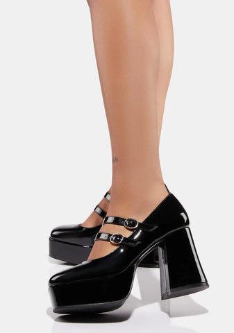 Admit I'm Right Platform Mary Janes
