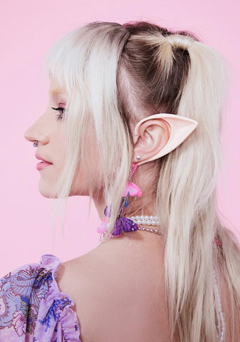 Pink Short Elf Ears