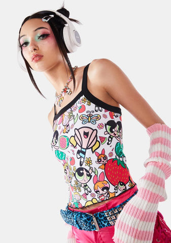 Berry Crazy Tank Top