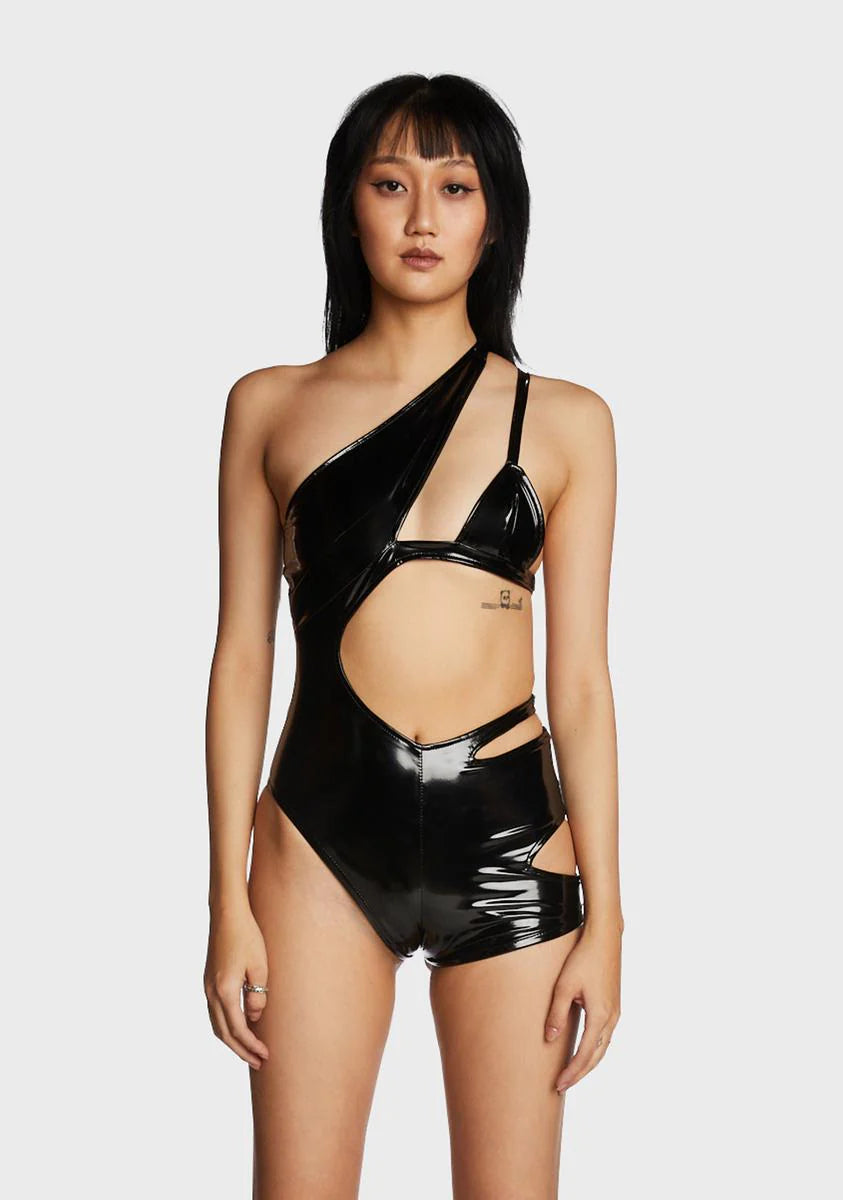 Kill Them Vinyl Bodysuit