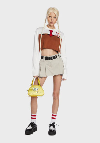 Employee Of The Month Cropped Sweater