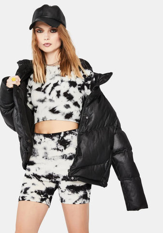 Tie Dye Sleep Long Sleeve Top