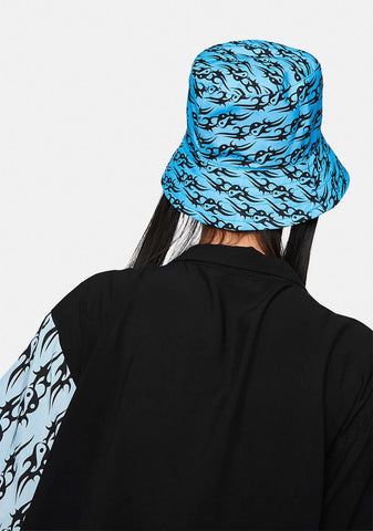Blue Tattoo Love Bucket Hat
