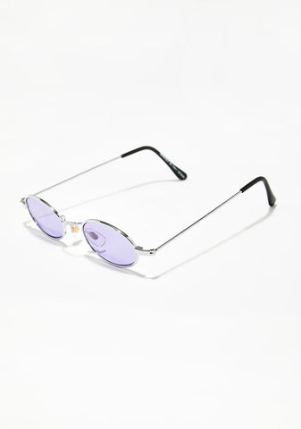 Purp Side Eye Lewks Round Sunglasses