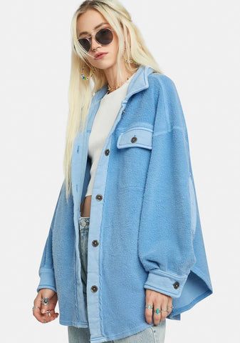 Rain Song Ruby Oversized Jacket