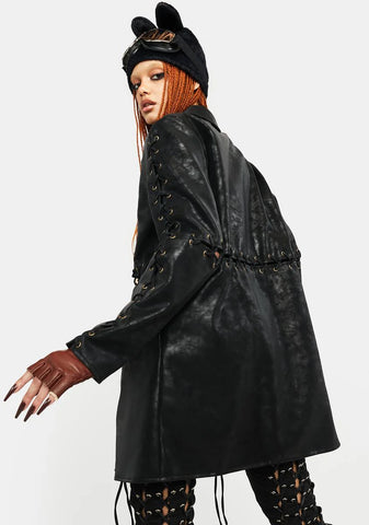 All The Unbelievers Lace-Up Jacket