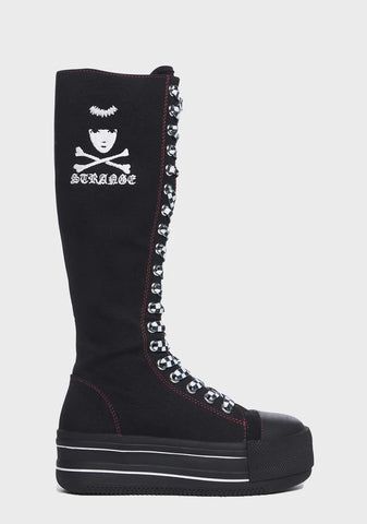 Stay Distant High Top Sneakers