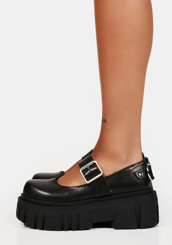 Not Saying Sorry Platform Mary Janes