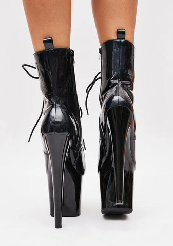 Up And Up Lace Up Ankle Boots