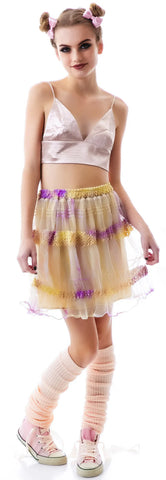 Romance Satin Bralette - White