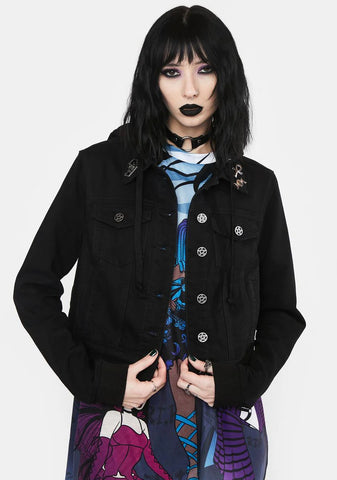 Wish On A Dark Star Denim Jacket
