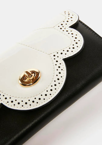 Scalloped Wallet
