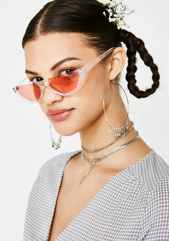 Champagne Fazed Out Sunglasses