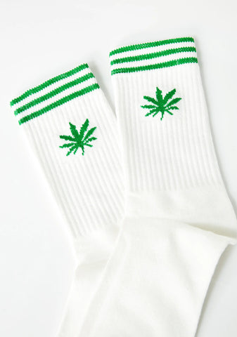 All Time High Striped Socks