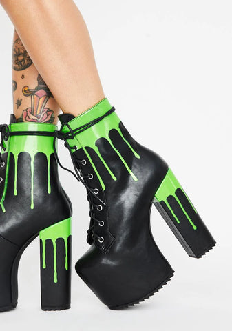 Slime Time Platform Boots
