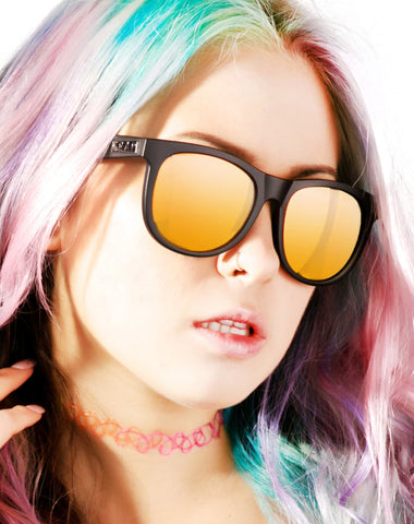 The Nudie Mag Sunglasses - Orange