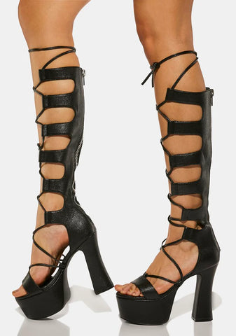Survivor Platform Sandals