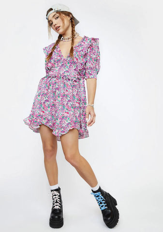 Katarina Floral Mini Dress