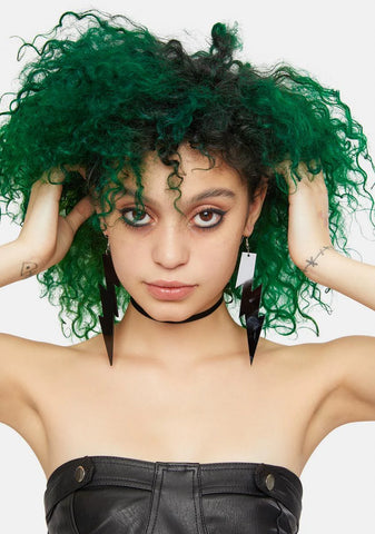 Feel The Electricity Lightning Bolt Earrings