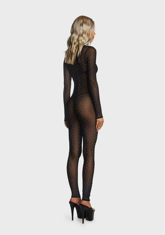 Just Wanna Be Yours Rhinestone Jumpsuit