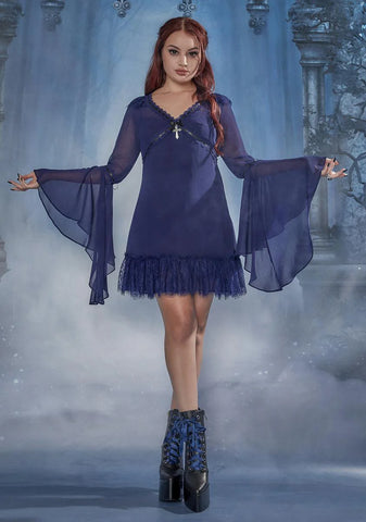 Twilight End Of Days Chiffon Mini Dress