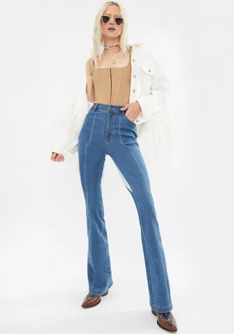 Carmel Royal Down For It Corset Top