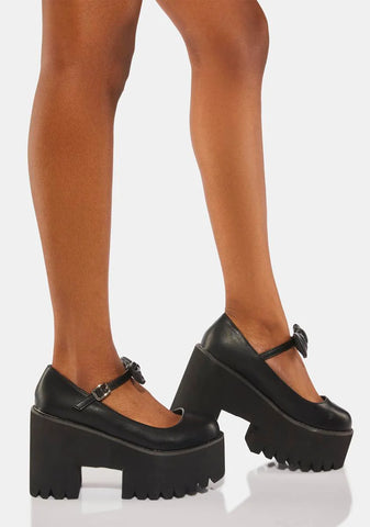 Solo Path Platform Mary Janes