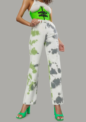 Splash Of Fun Tie Dye Denim Jeans