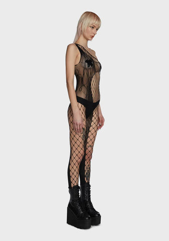 Just Like Heaven Fishnet Bodystocking