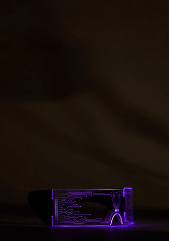 Circuit Light-Up Visor