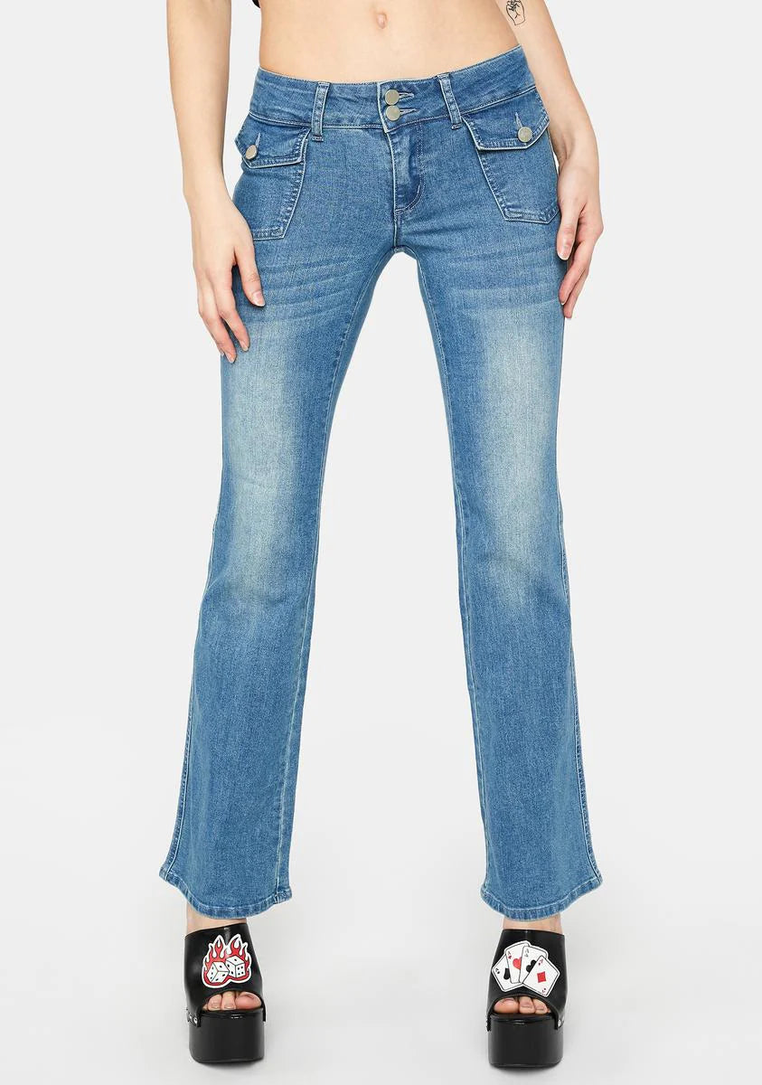 Out Till The AM Flare Jeans