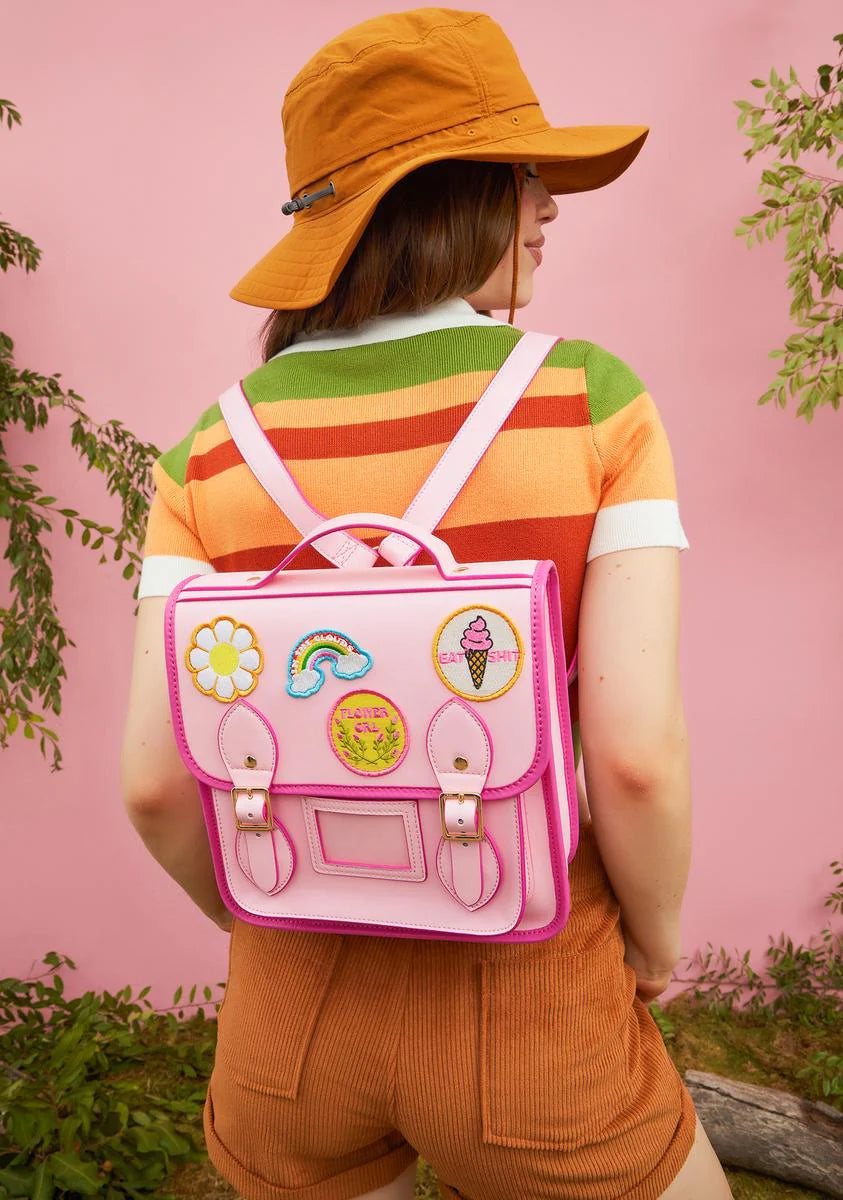 Summer Somewhere Patched Backpack