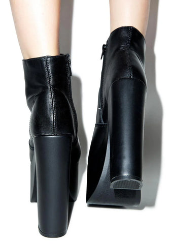 Rollin With Da Homies Platform Boots