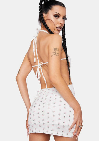 Start Again Floral Mini Dress