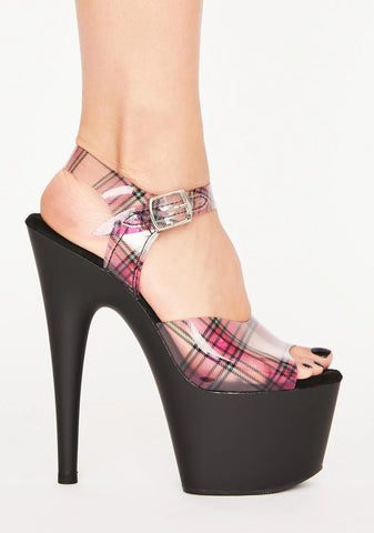 Way Harsh Platform Heels