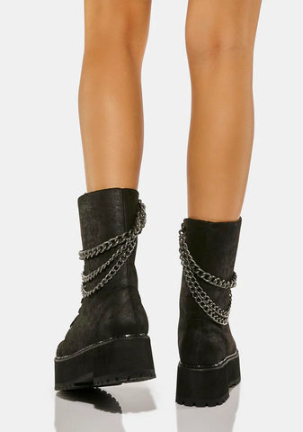 W.I.B. Combat Boots