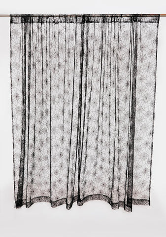 You Got Caught Spider Web Curtains
