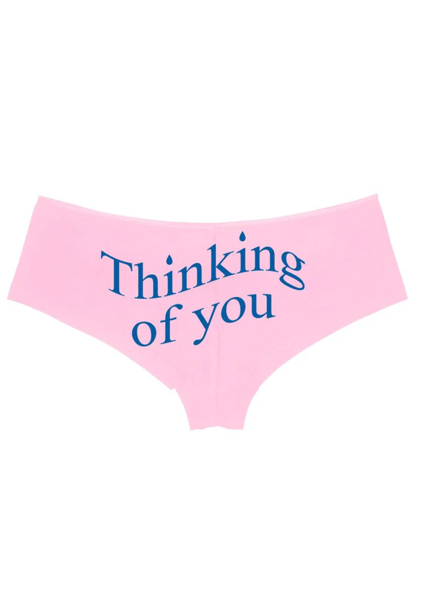 Pink Thinking Of You Boy Shorts