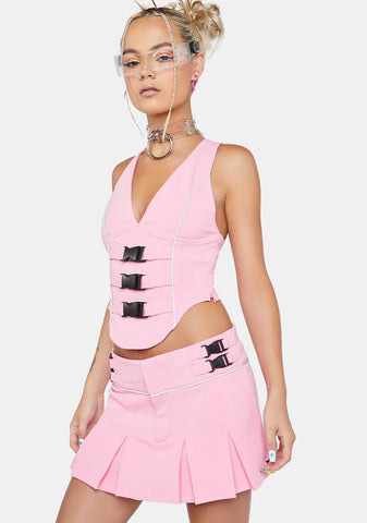 Sweet Across The Club Skirt Set