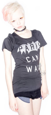 Paris Can Wait Tee - White