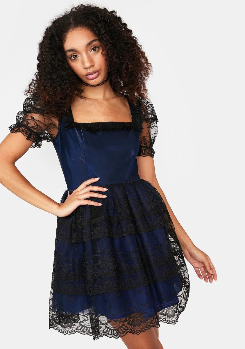 Dressed To Kiss Mini Dress