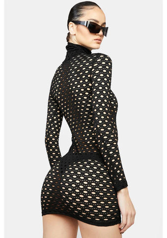 Take A Note Mini Dress